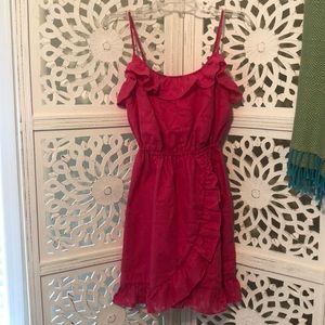 Lilly Pulitzer Pink Ruffle Dress